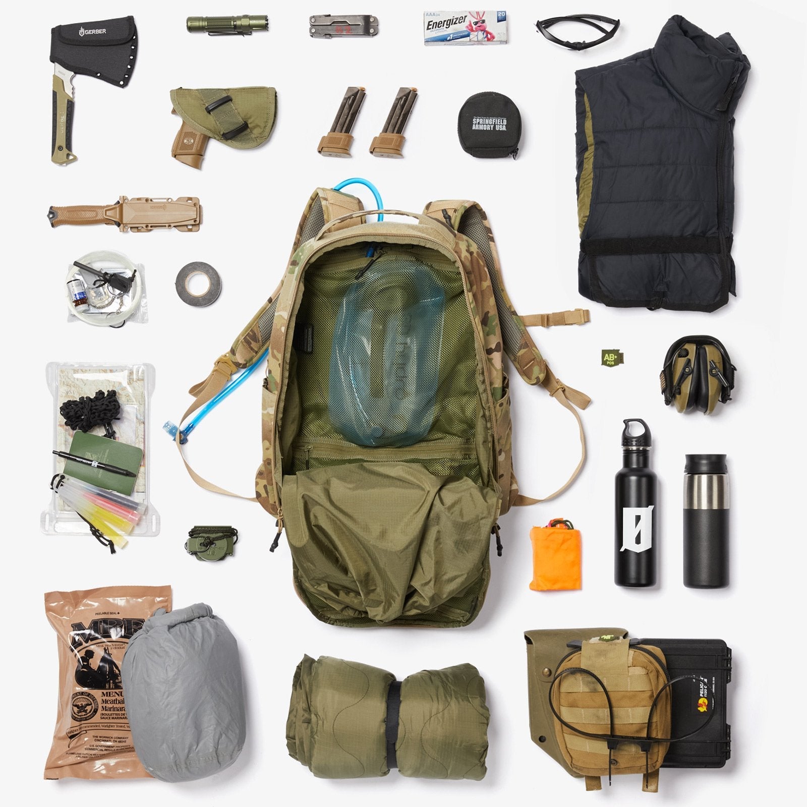 VIKTOS Perimeter 40L Backpack MultiCam Backpacks VIKTOS Tactical Gear Supplier Tactical Distributors Australia