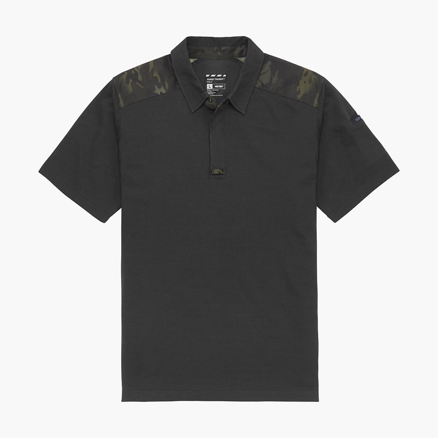 VIKTOS Range Trainer Coolmax Polo Multicam Black Shirts VIKTOS X-Small Tactical Gear Supplier Tactical Distributors Australia