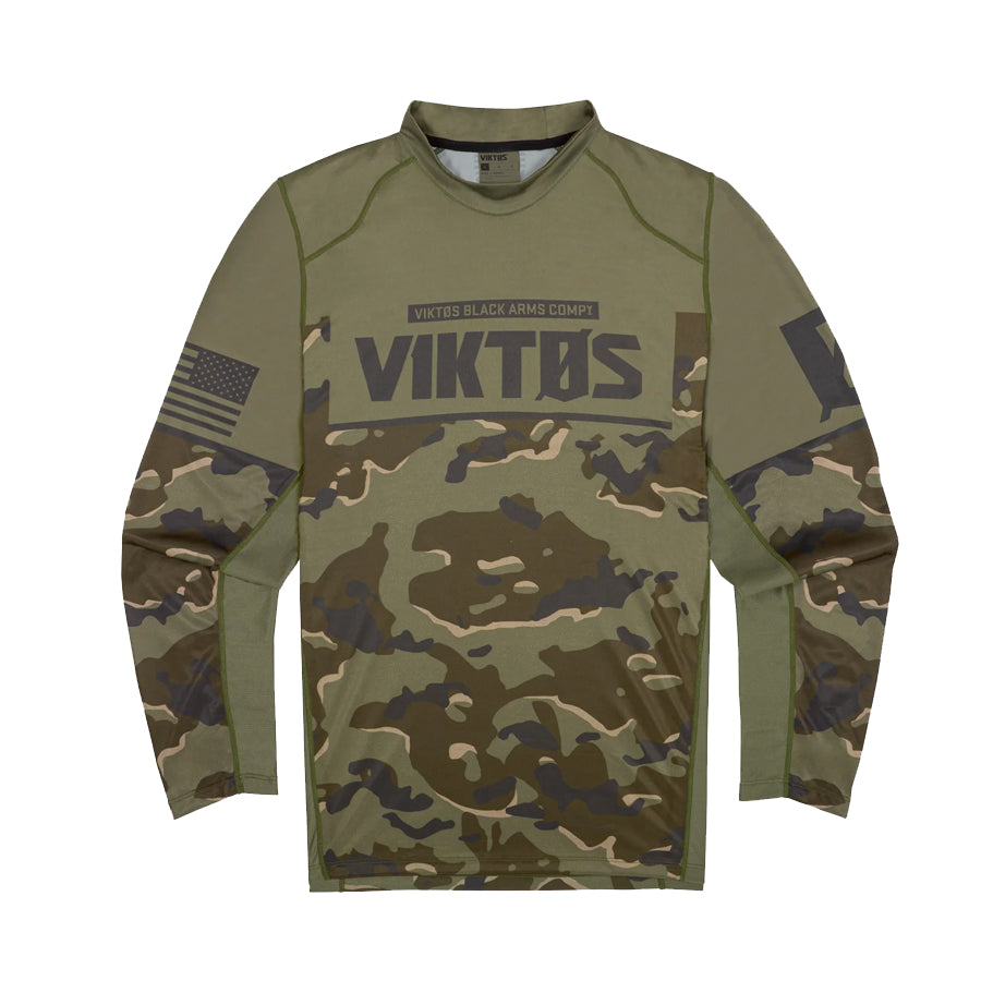 VIKTOS Range Trainer Sunblock Jersey Shirts VIKTOS Fieldcraft Camo Extra Small Tactical Gear Supplier Tactical Distributors Australia