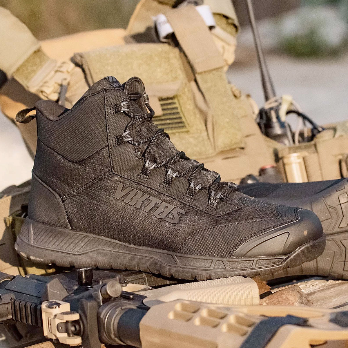 VIKTOS Range Trainer Waterproof Boot Nightfjall Footwear VIKTOS Tactical Gear Supplier Tactical Distributors Australia