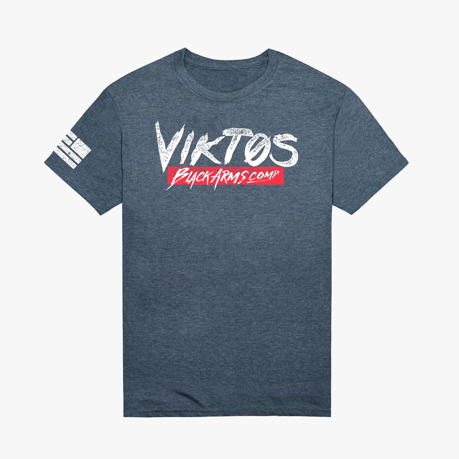 VIKTOS Scrawl Tee Navy Heather Tees &amp; Tanks VIKTOS Tactical Gear Supplier Tactical Distributors Australia