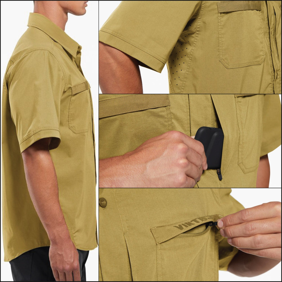 VIKTOS Sofari OPS Short Sleeve Shirt Fieldcraft Short Sleeve Shirts VIKTOS Tactical Gear Supplier Tactical Distributors Australia