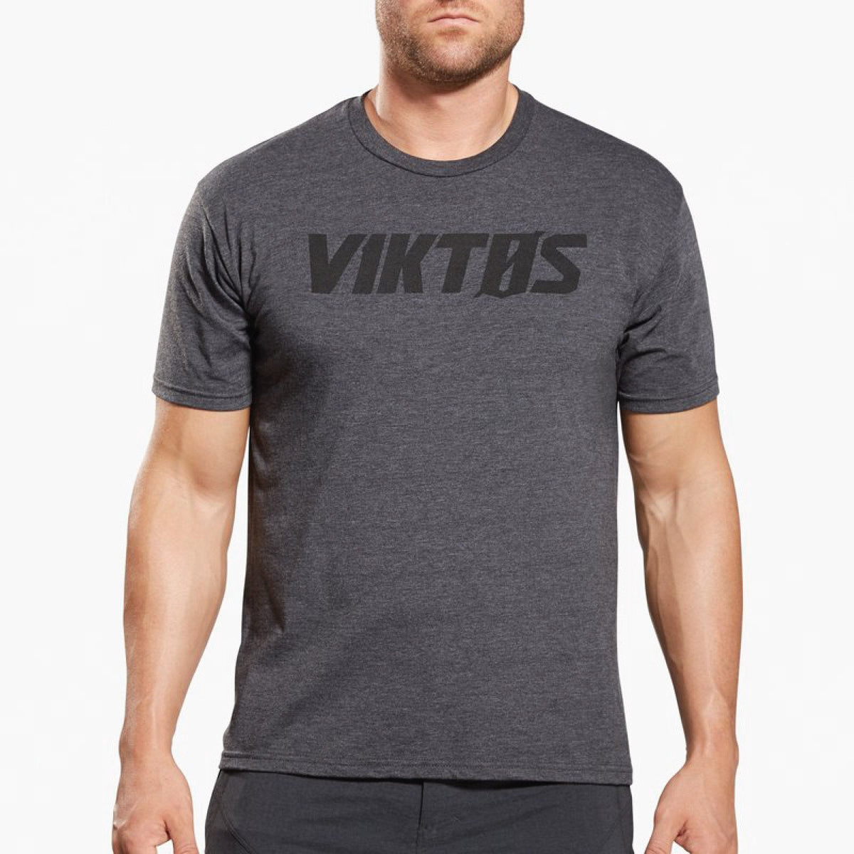 VIKTOS Tack Tee Charcoal Heather Tees &amp; Tanks VIKTOS Small Tactical Gear Supplier Tactical Distributors Australia