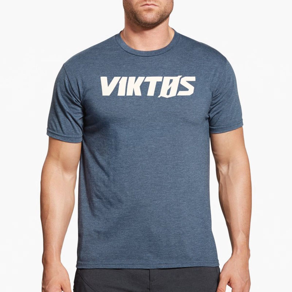 VIKTOS Tack Tee Navy Heather Tees &amp; Tanks VIKTOS Small Tactical Gear Supplier Tactical Distributors Australia