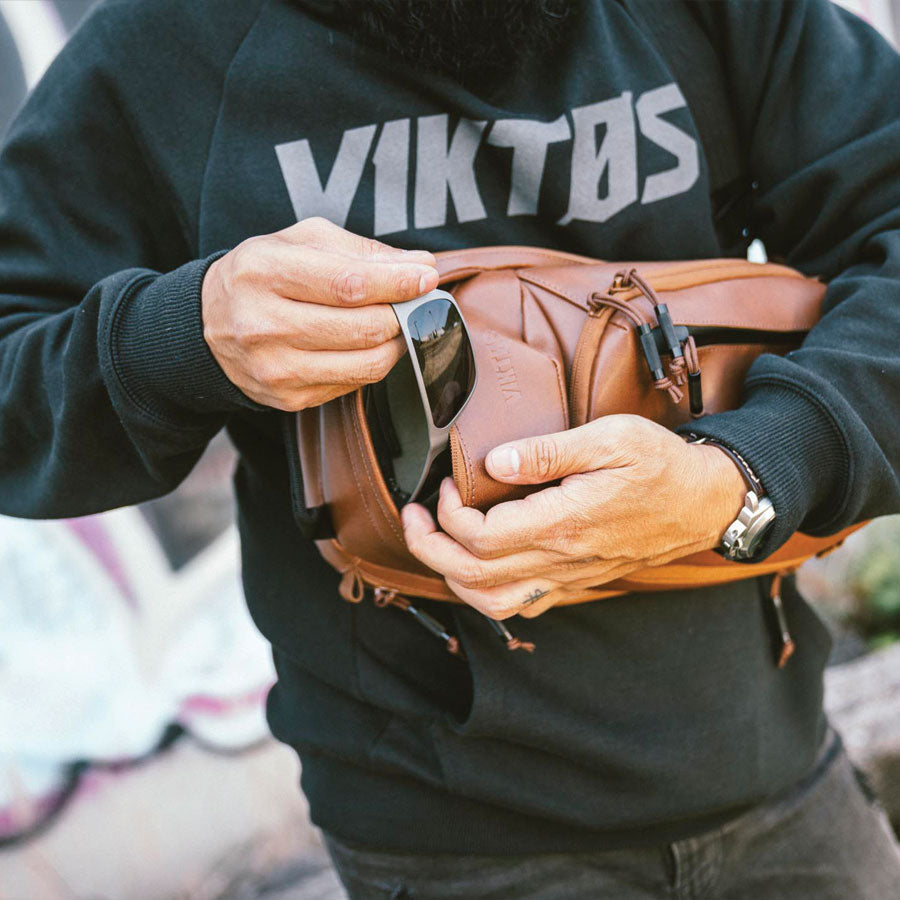VIKTOS Upscale 3 Leather Sling Bag Bags, Packs and Cases VIKTOS Tactical Gear Supplier Tactical Distributors Australia