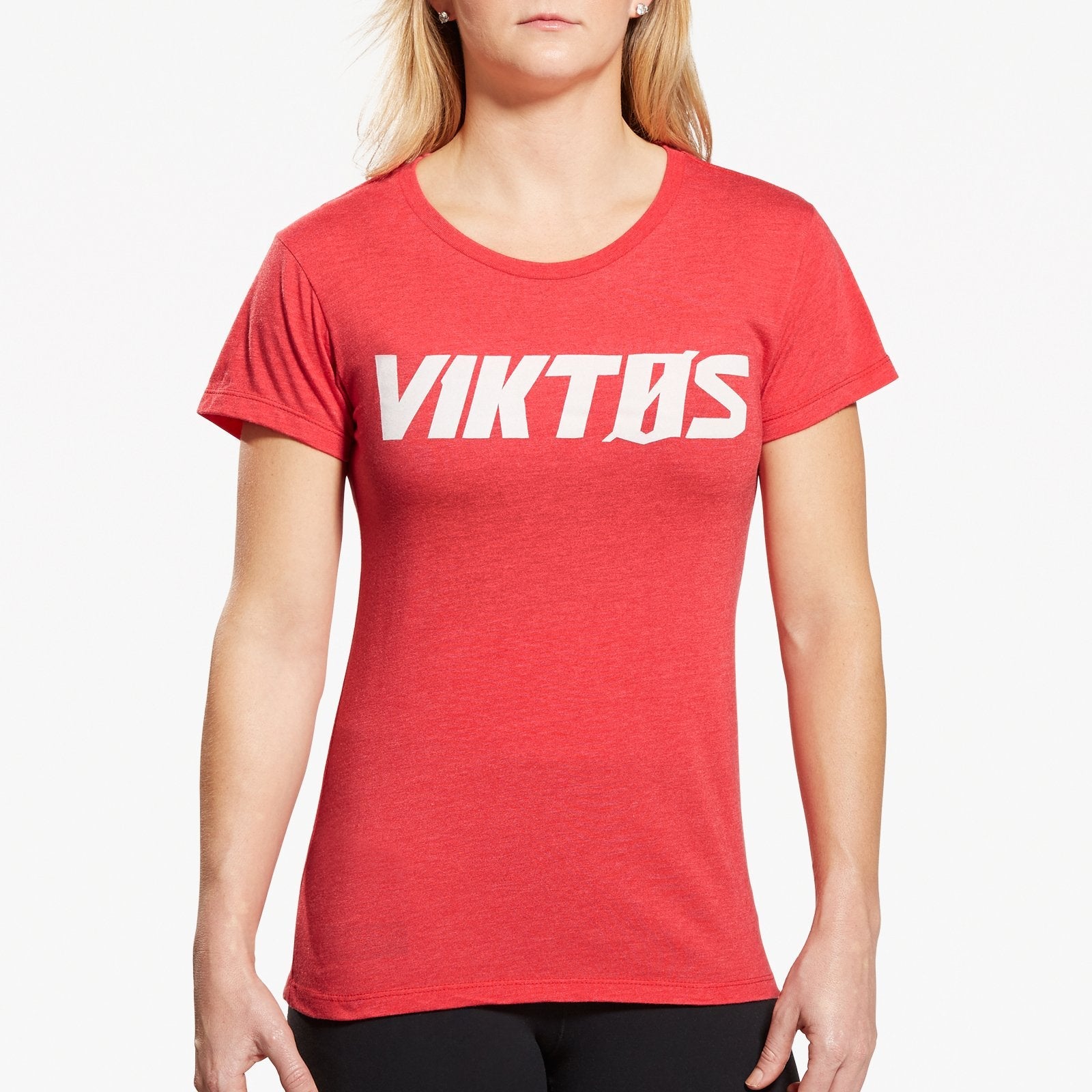 VIKTOS Womens Tack Top Tee Red Heather Tees & Tanks VIKTOS Small Tactical Gear Supplier Tactical Distributors Australia