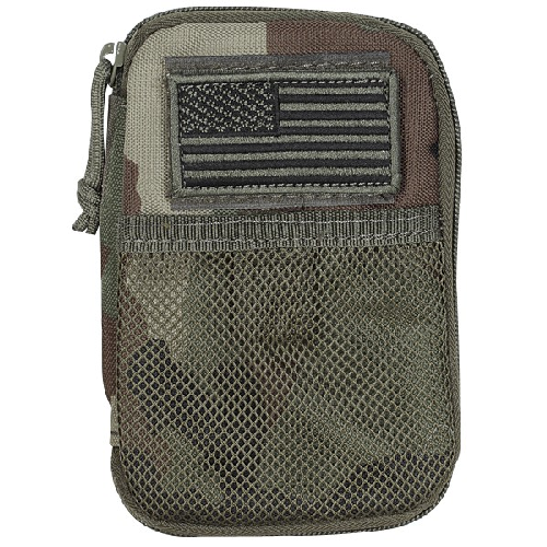 Voodoo Tactical Universal Compatible BDU Wallet / Admin Pouch Accessories Voodoo Tactical Woodland Camo Tactical Gear Supplier Tactical Distributors Australia