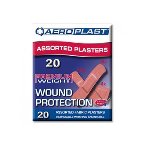 Warrior Medical FastAid Fabric Adhesive Strips First Aid and Medical Warrior Medical Pack of 20 - Assorted Strips Tactical Gear Supplier Tactical Distributors Australia