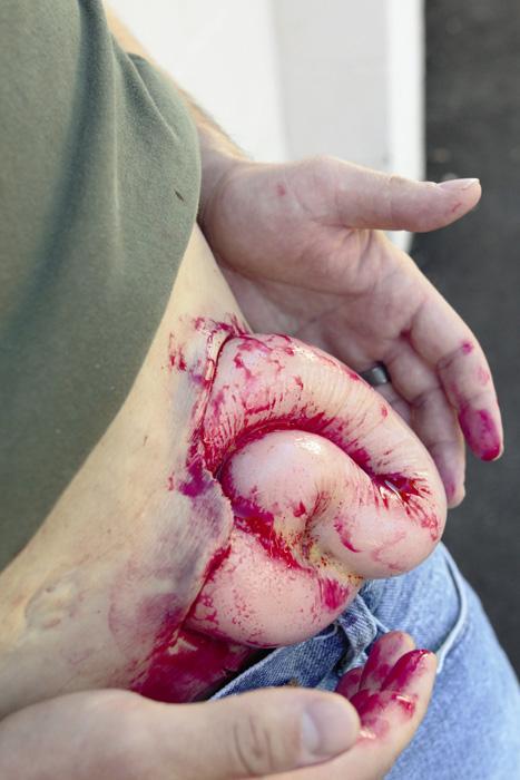 Wearable Wounds Evisceration Training Gear Tech Line Trauma Light Skin Tactical Gear Supplier Tactical Distributors Australia