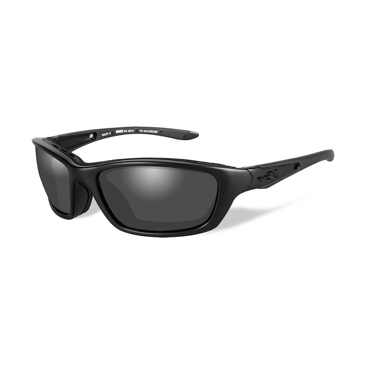 Wiley X Brick Sunglasses Smoke Grey Lens Matte Black Frame Eyewear Wiley X Tactical Gear Supplier Tactical Distributors Australia