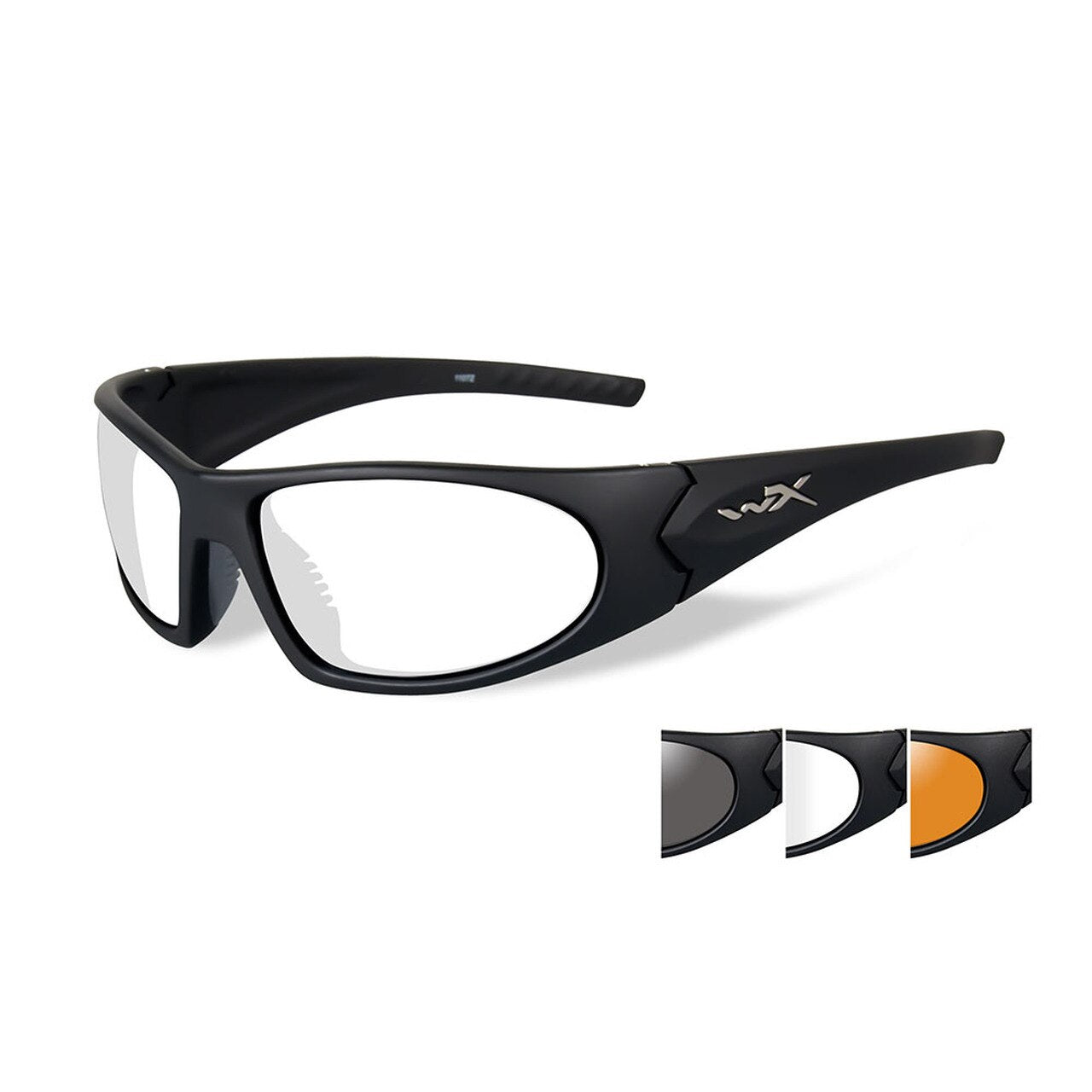 Wiley X Romer 3 Sunglasses Three Lens Matte Black Frame Eyewear Wiley X Tactical Gear Supplier Tactical Distributors Australia