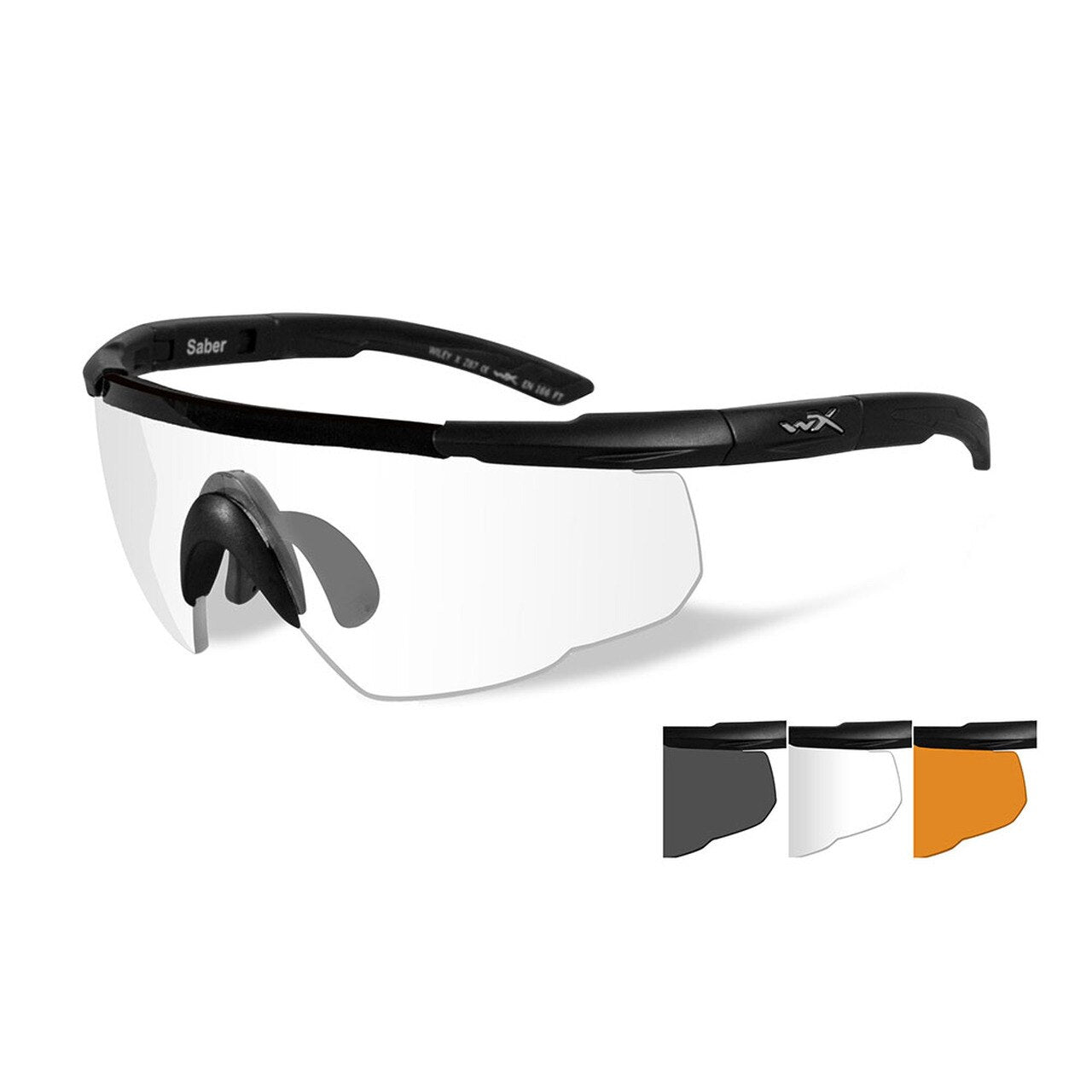 Wiley X Saber Advanced 3 Lens Kit Matte Black Frame Eyewear Wiley X Tactical Gear Supplier Tactical Distributors Australia