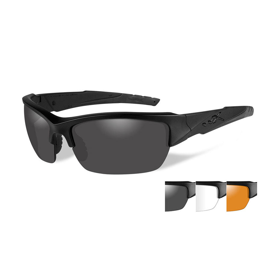 Wiley X Valor 2.5 Three Lens with Matte Black Frame Eyewear Wiley X Tactical Gear Supplier Tactical Distributors Australia