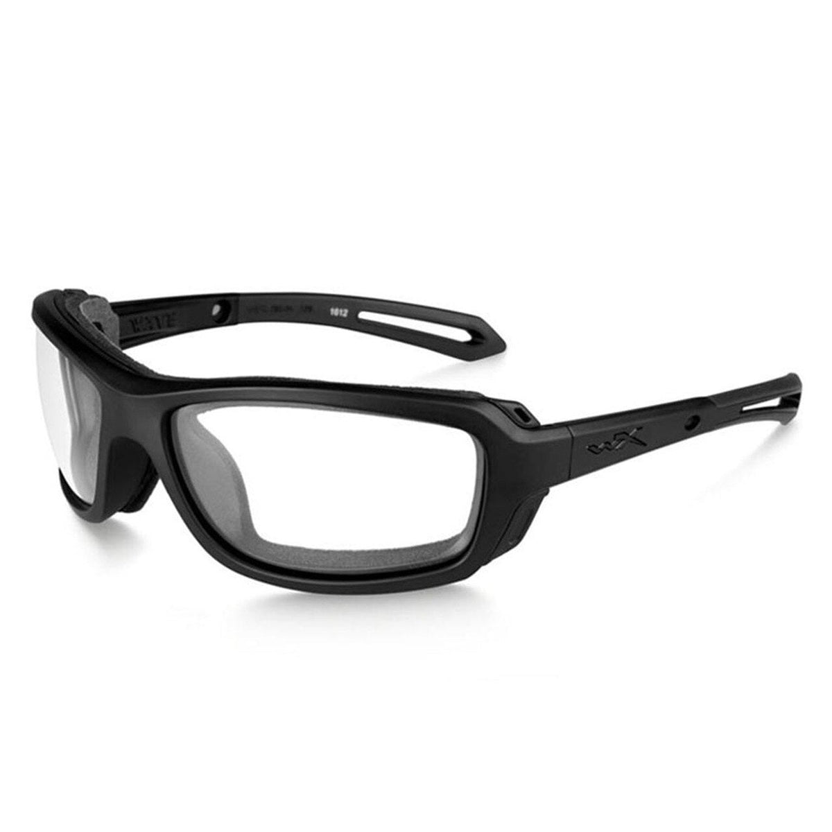 Wiley X Wave Sunglasses Clear Matte Black Frame Eyewear Wiley X Tactical Gear Supplier Tactical Distributors Australia