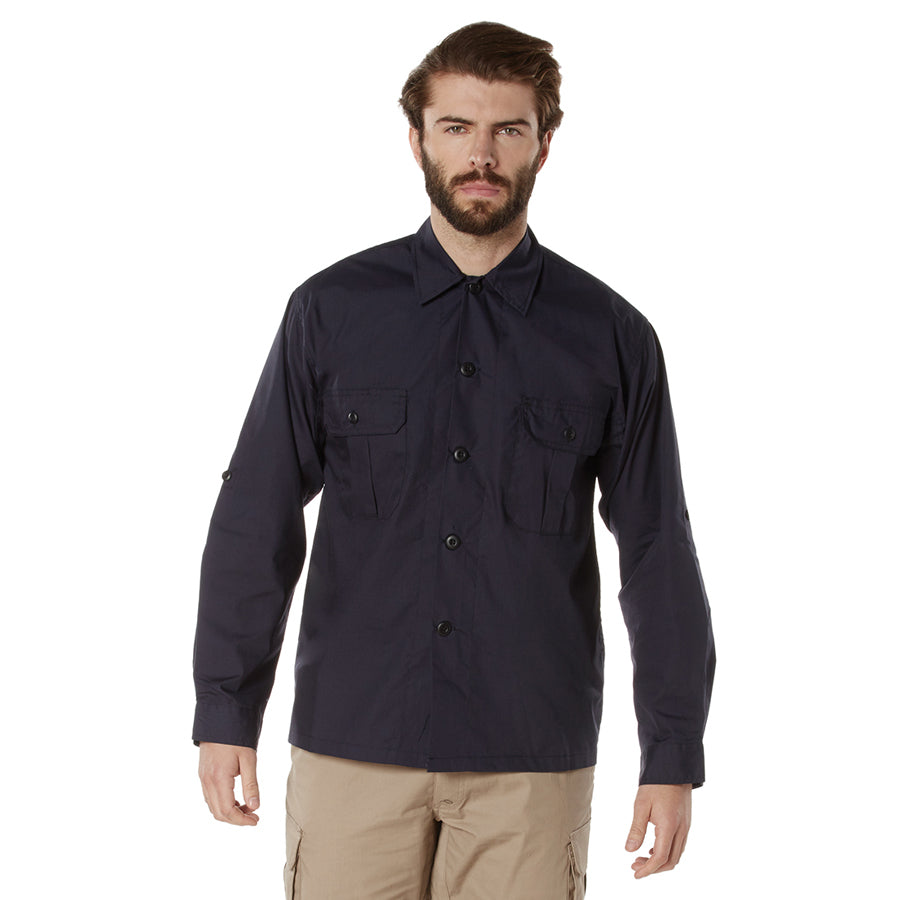 MilSpec Lightweight Tactical Shirt - Midnight Navy Blue 2XL