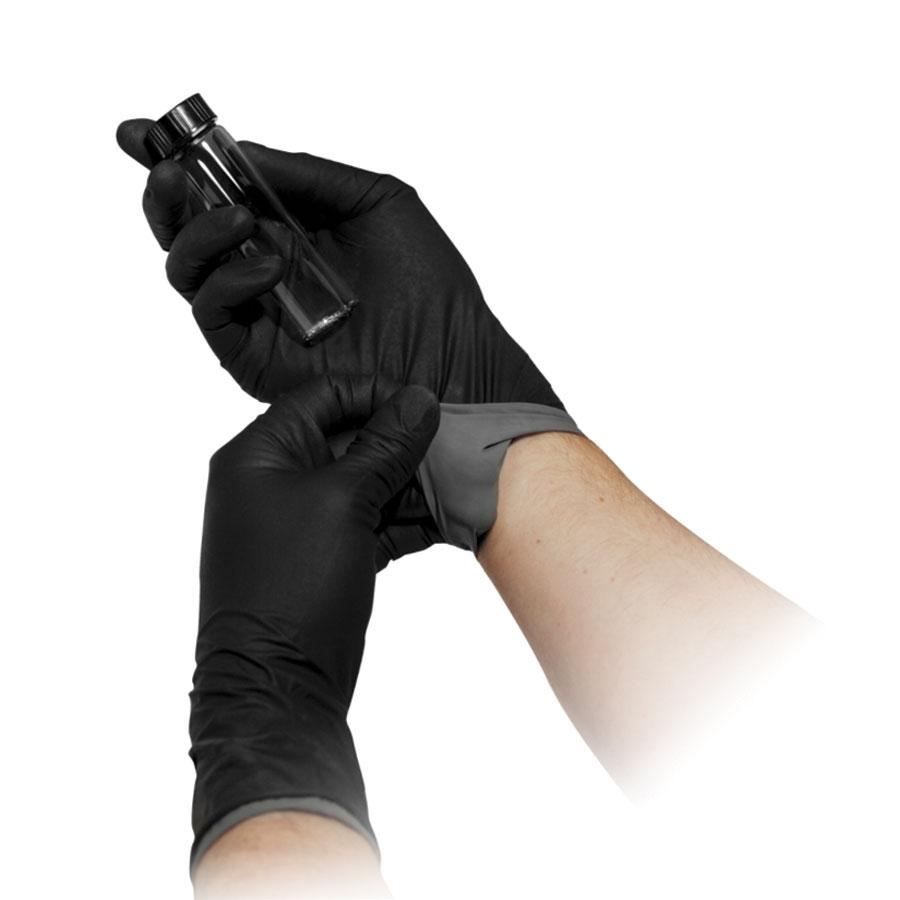 XP100 Nitrile Gloves Crime Scene Investigation Arrowhead Forensics MEDIUM - 100/BOX Tactical Gear Supplier Tactical Distributors Australia