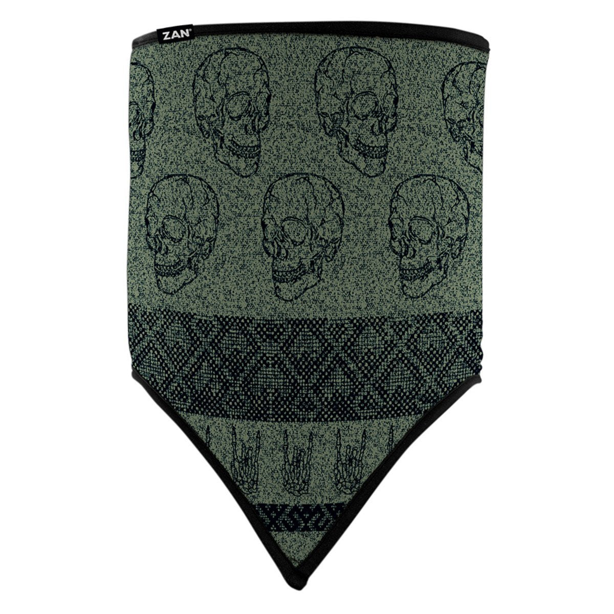 ZAN Headgear Skull Fairisle Combo Gaiter Clothing and Apparel ZAN Headgear Tactical Gear Supplier Tactical Distributors Australia