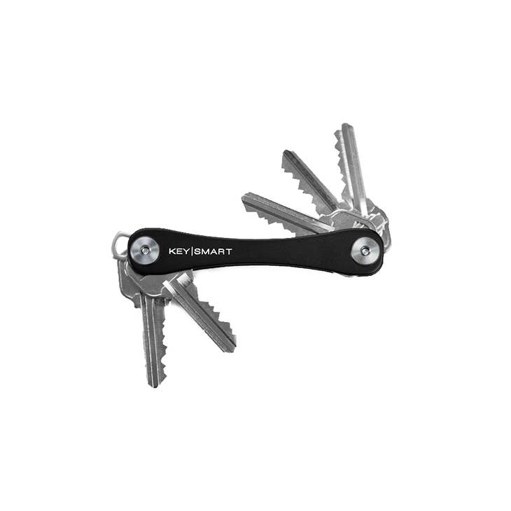 KeySmart Original Key Holder Aluminum Holds 8 Keys Black Tactical Gear Australia Supplier Distributor Dealer