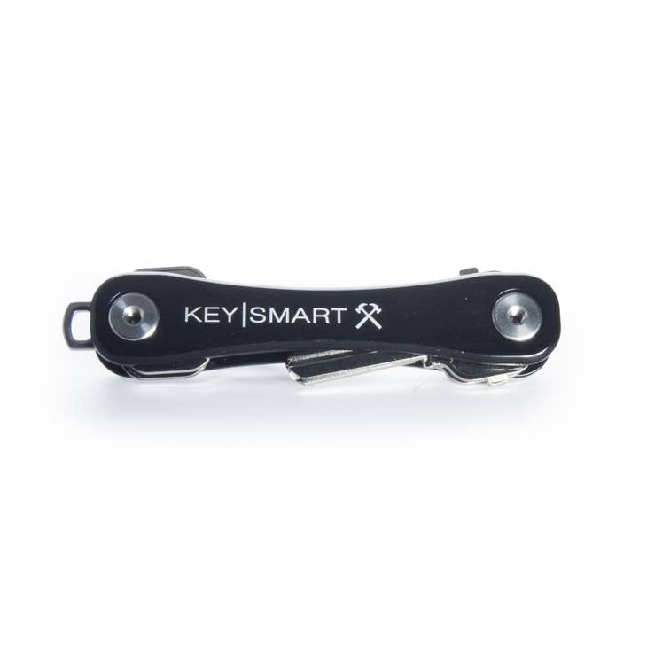 KeySmart Rugged with Belt Clip Aluminum Holds 14 Keys Black Tactical Gear Australia Supplier Distributor Dealer